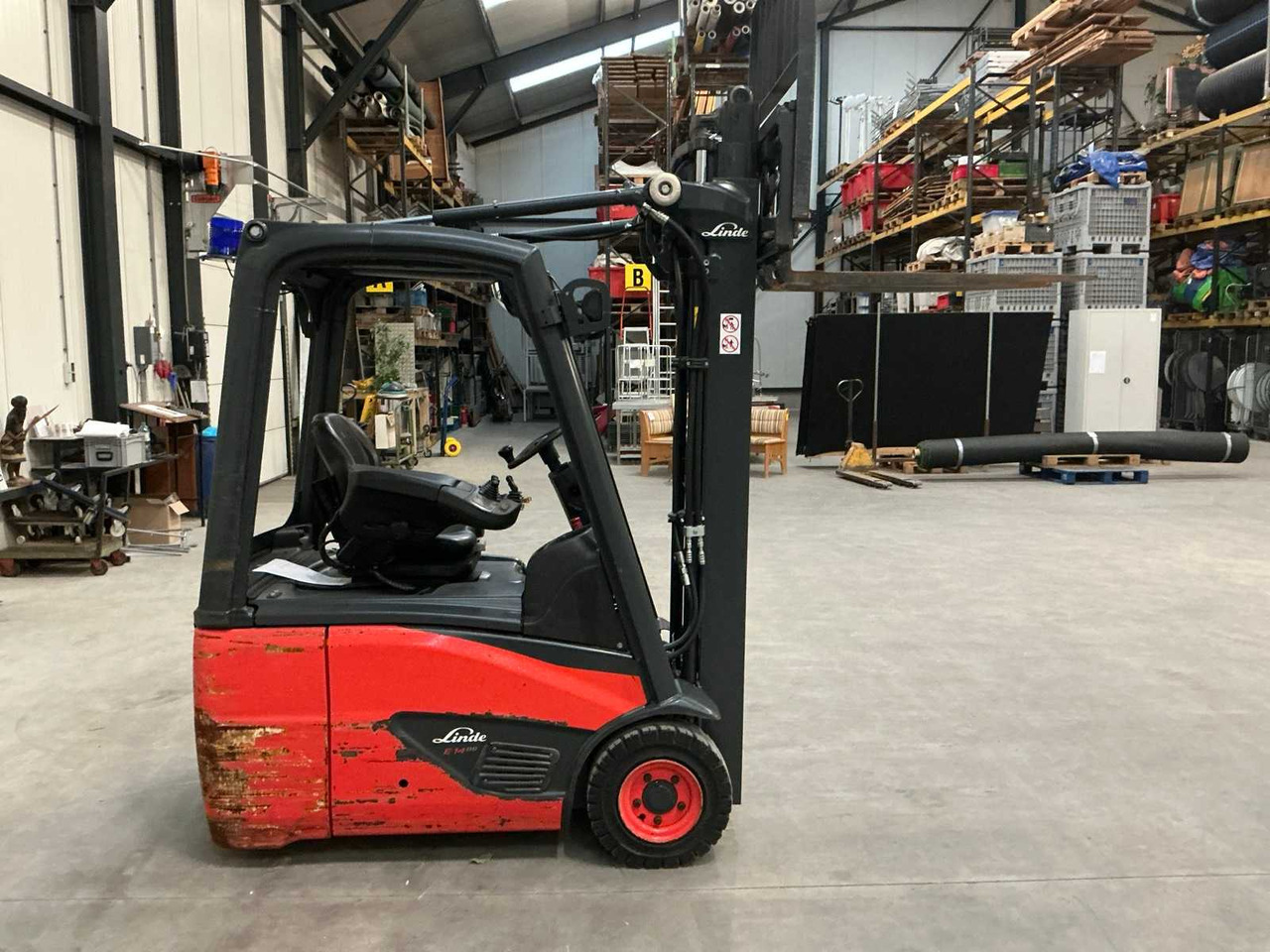 2018 LINDE E14-02 FORKLIFT - Empilhador: foto 5 2018 LINDE E14-02 FORKLIFT - Empilhador: foto 5