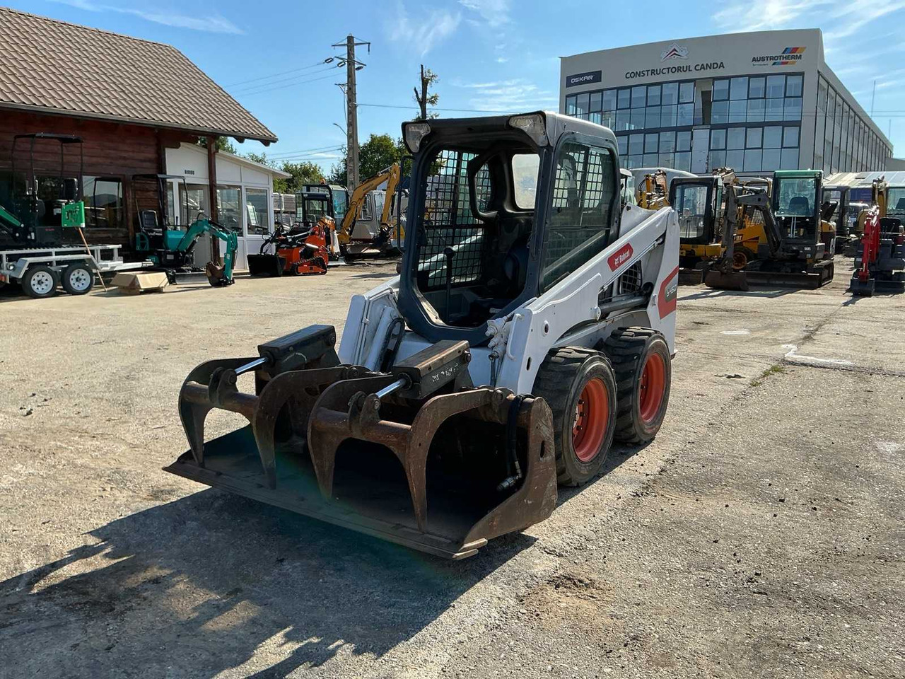 Mini pá carregadora de rastos BOBCAT - S450 - COMPACT LOADER - 2021: foto 8 Mini pá carregadora de rastos BOBCAT - S450 - COMPACT LOADER - 2021: foto 8