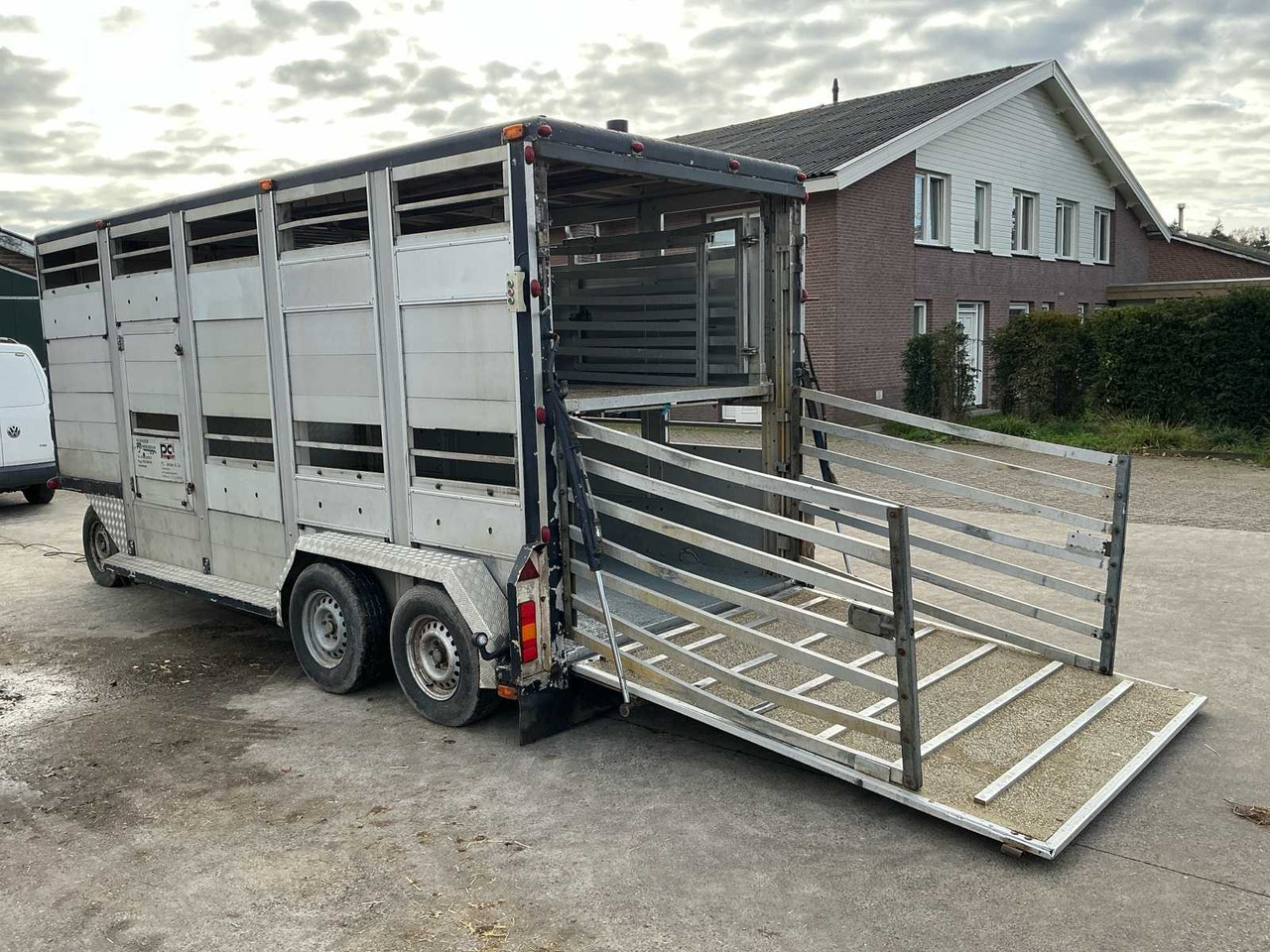 Bart Veldhuizen B.V. G50-2 - Reboque transporte de gado: foto 3 Bart Veldhuizen B.V. G50-2 - Reboque transporte de gado: foto 3