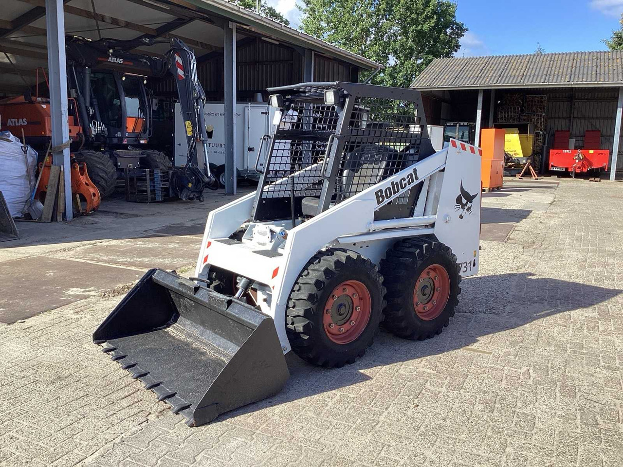 Bobcat 731 - Mini pá carregadora: foto 1 Bobcat 731 - Mini pá carregadora: foto 1