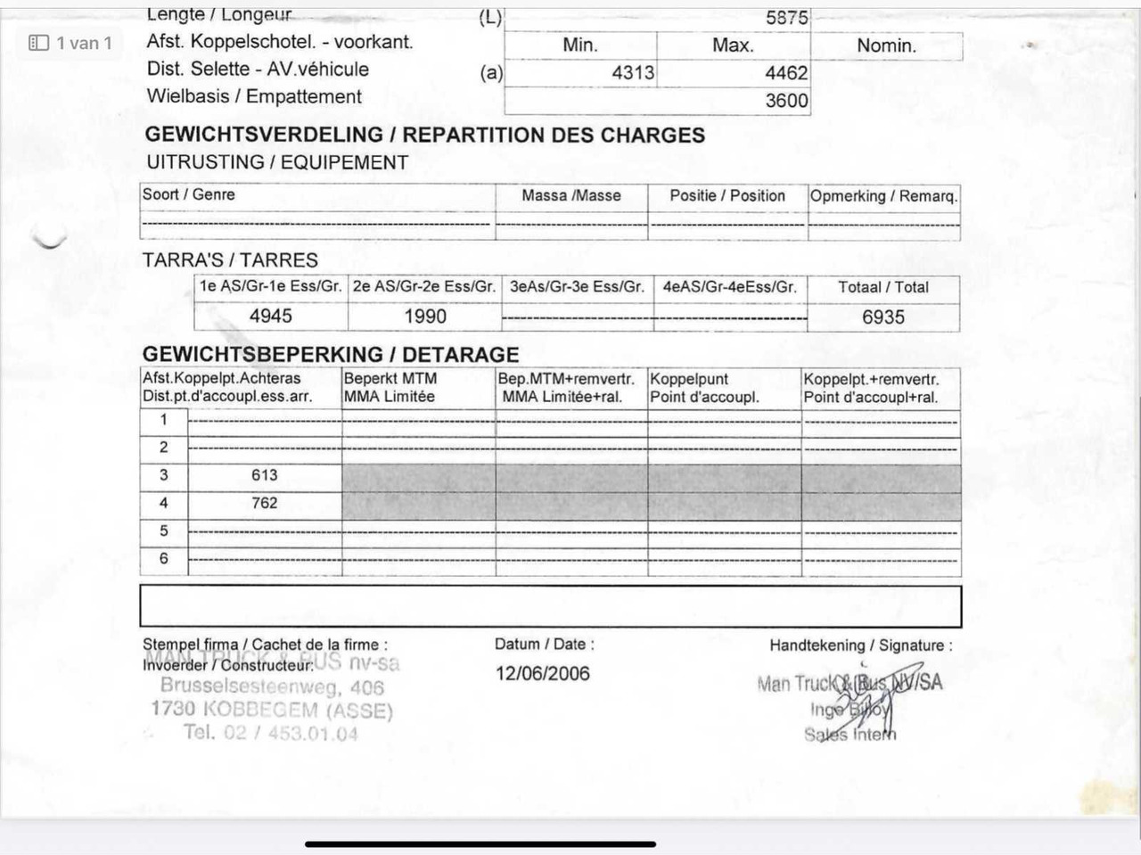 Camião 2006 MAN TGA 18.390 TRACTOR - AIR CONDITIONING AND WEBASTO - AUTOMATIC: foto 14