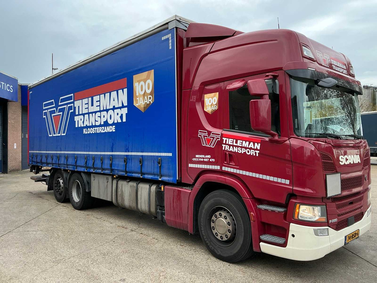 2021 SCANIA P280 TRUCK WITH CANOPY BODY - Camião: foto 3 2021 SCANIA P280 TRUCK WITH CANOPY BODY - Camião: foto 3