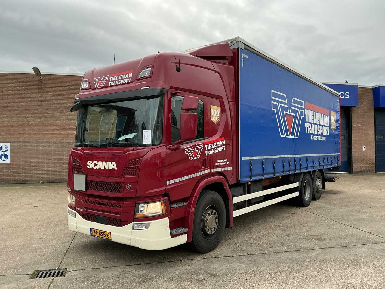 2021 SCANIA P280 TRUCK WITH CANOPY BODY - Camião: foto 1 2021 SCANIA P280 TRUCK WITH CANOPY BODY - Camião: foto 1