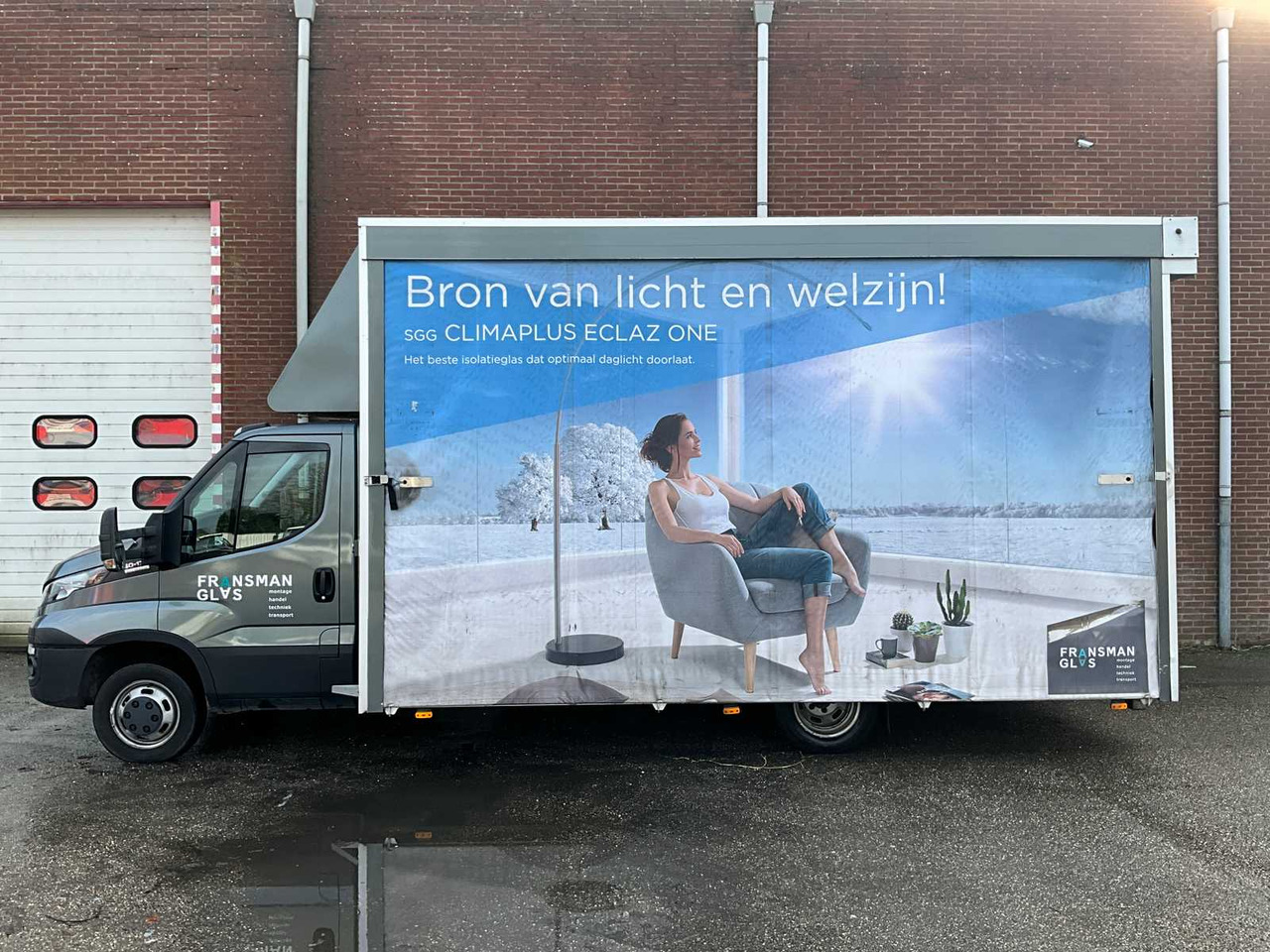 IVECO 50-C17 GLASS TRUCK WITH WORKSHOP EQUIPMENT AND GLASS RACKS (ELECTRICALLY LOCKABLE) 185996KM YEAR OF MANUFACTURE: 2016, 34-BHD-8 - Camião: foto 2 IVECO 50-C17 GLASS TRUCK WITH WORKSHOP EQUIPMENT AND GLASS RACKS (ELECTRICALLY LOCKABLE) 185996KM YEAR OF MANUFACTURE: 2016, 34-BHD-8 - Camião: foto 2