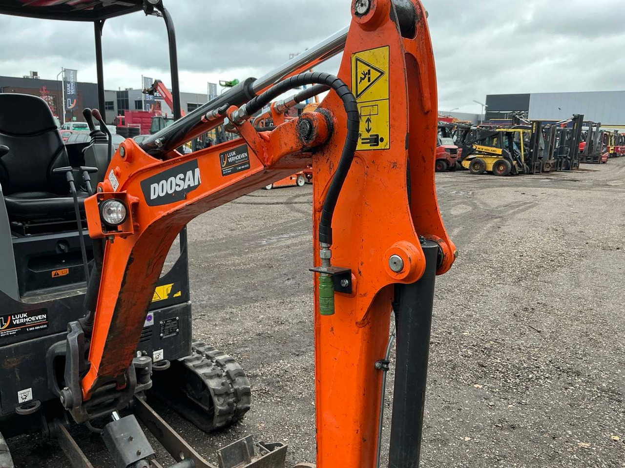 Mini escavadeira Doosan DX17Z: foto 17