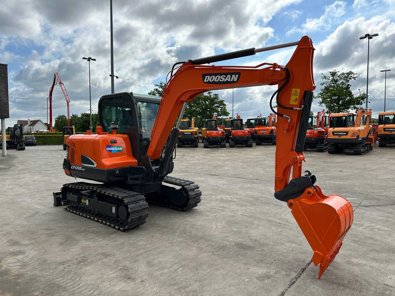 Doosan DX55-9C - Escavadora de rastos: foto 3 Doosan DX55-9C - Escavadora de rastos: foto 3