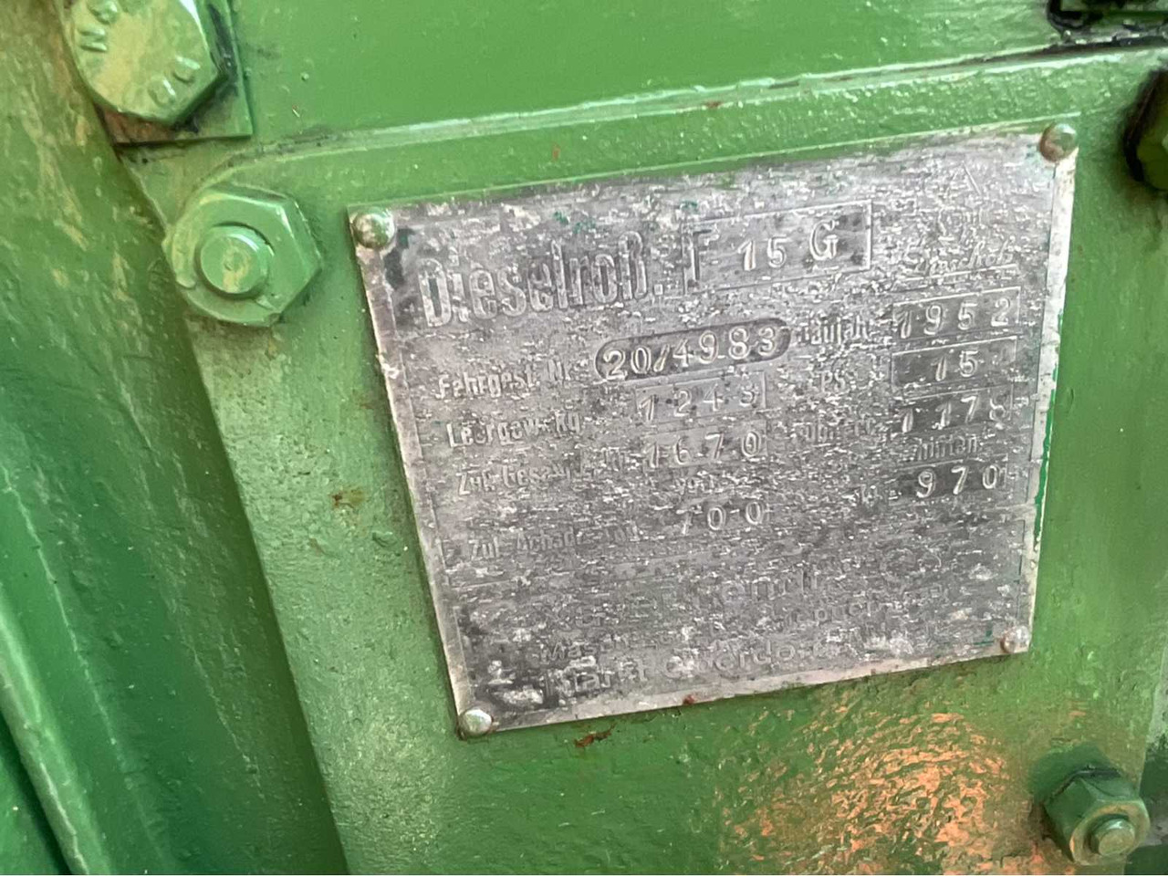 Trator Fendt F 15 Dieselross: foto 22