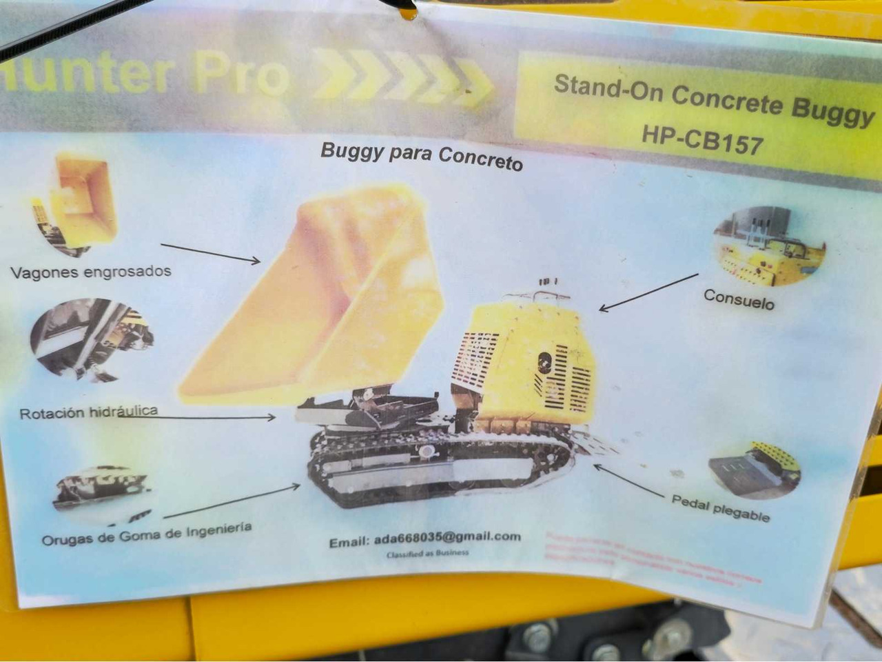 Tombador HUNTER PRO - 2025 - HP-CB157 - DUMPER: foto 10 Tombador HUNTER PRO - 2025 - HP-CB157 - DUMPER: foto 10