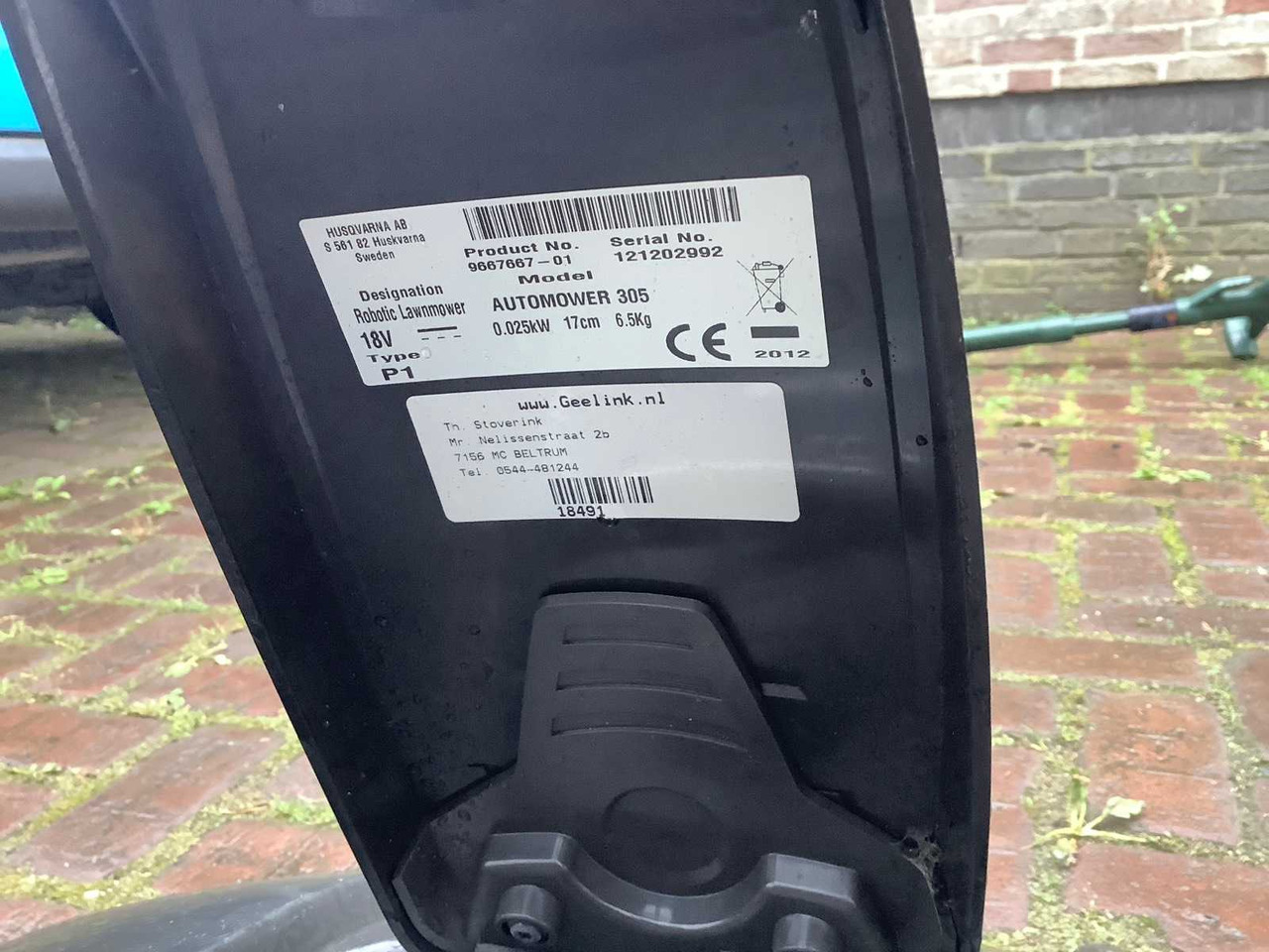 Husqvarna 305 - Cortador de grama: foto 3 Husqvarna 305 - Cortador de grama: foto 3