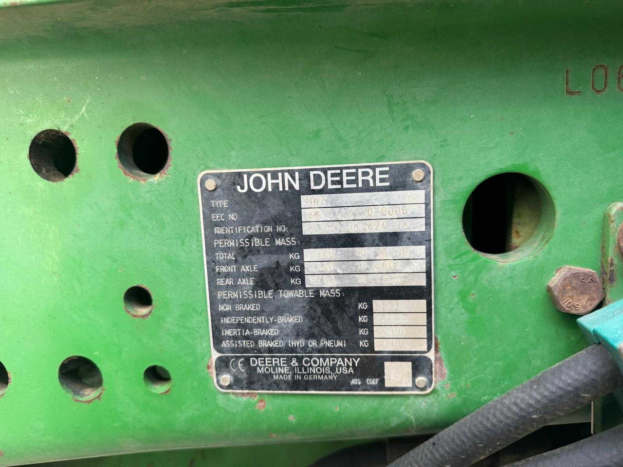 Trator John Deere 6920: foto 24