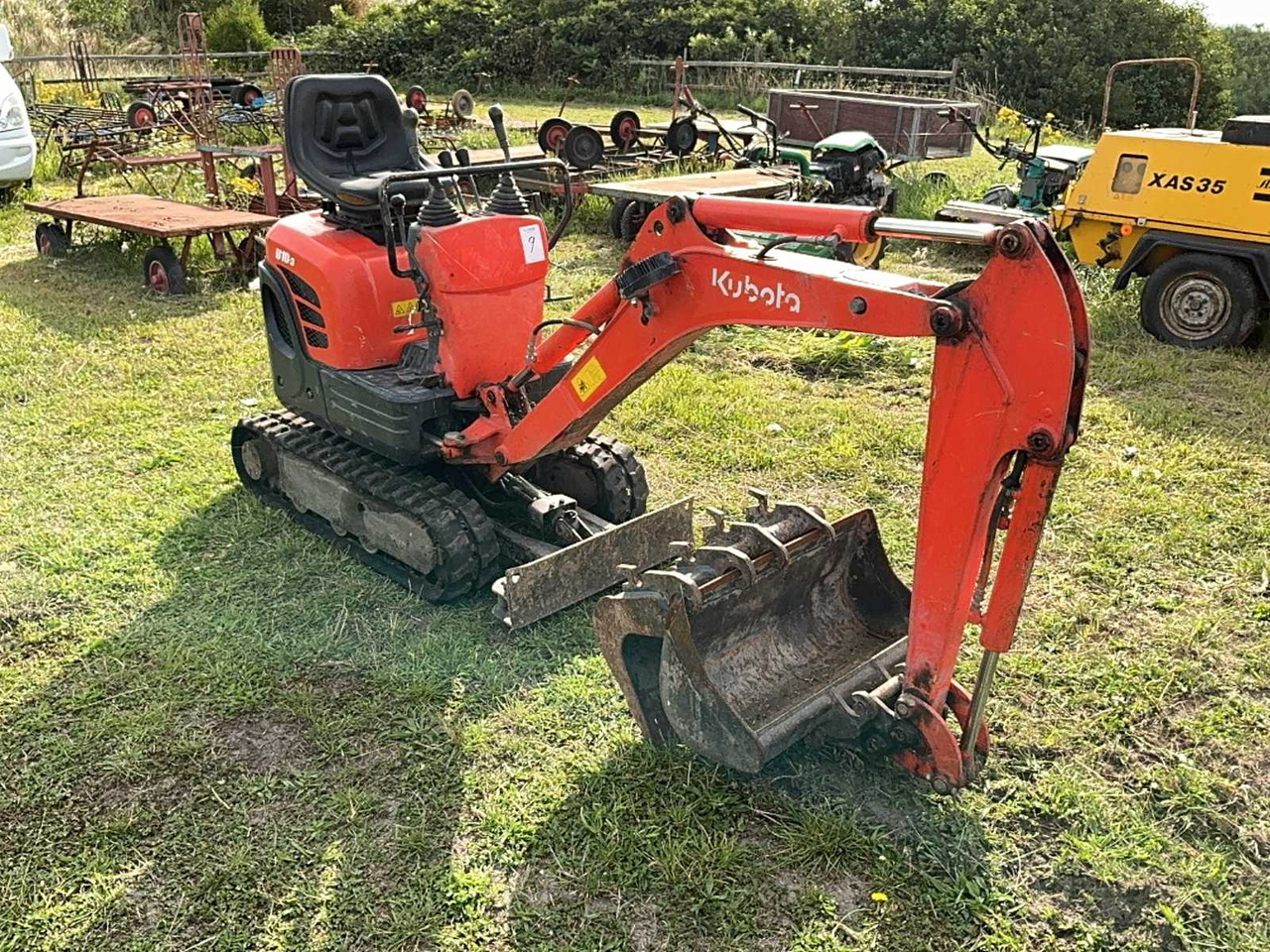 Kubota U10-3 - Mini escavadeira: foto 2 Kubota U10-3 - Mini escavadeira: foto 2