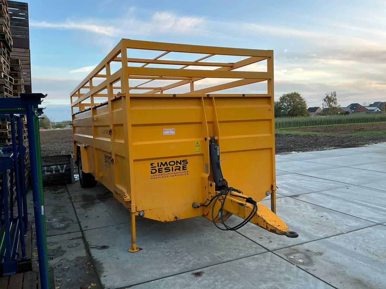 La Littorale BE7 - Reboque transporte de gado: foto 3 La Littorale BE7 - Reboque transporte de gado: foto 3