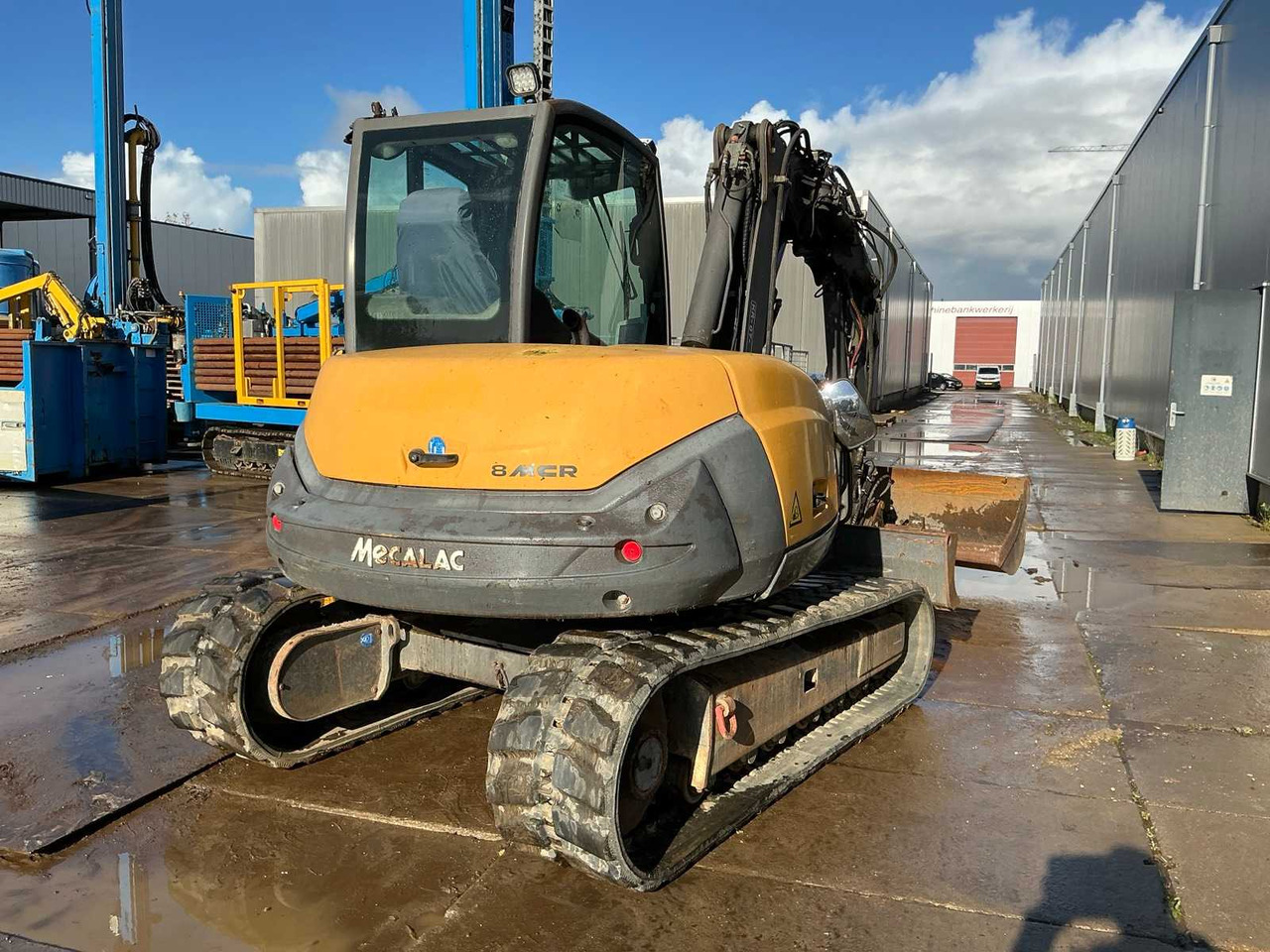 Escavadora de rastos Mecalac 8MCR: foto 6 Escavadora de rastos Mecalac 8MCR: foto 6