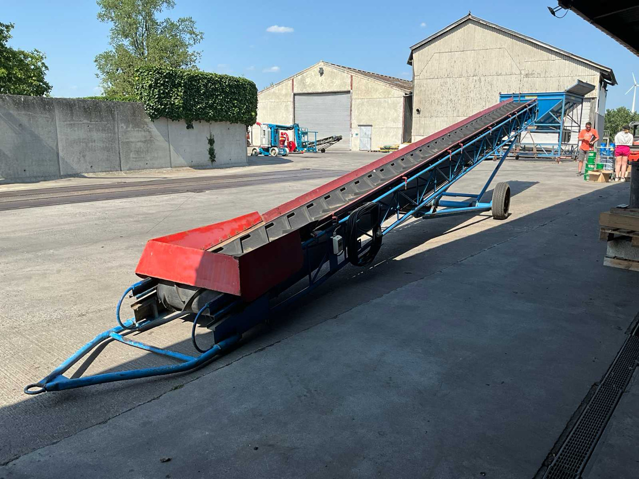 Mobile conveyor belt - toggle clamp - Correia transportadora: foto 3 Mobile conveyor belt - toggle clamp - Correia transportadora: foto 3