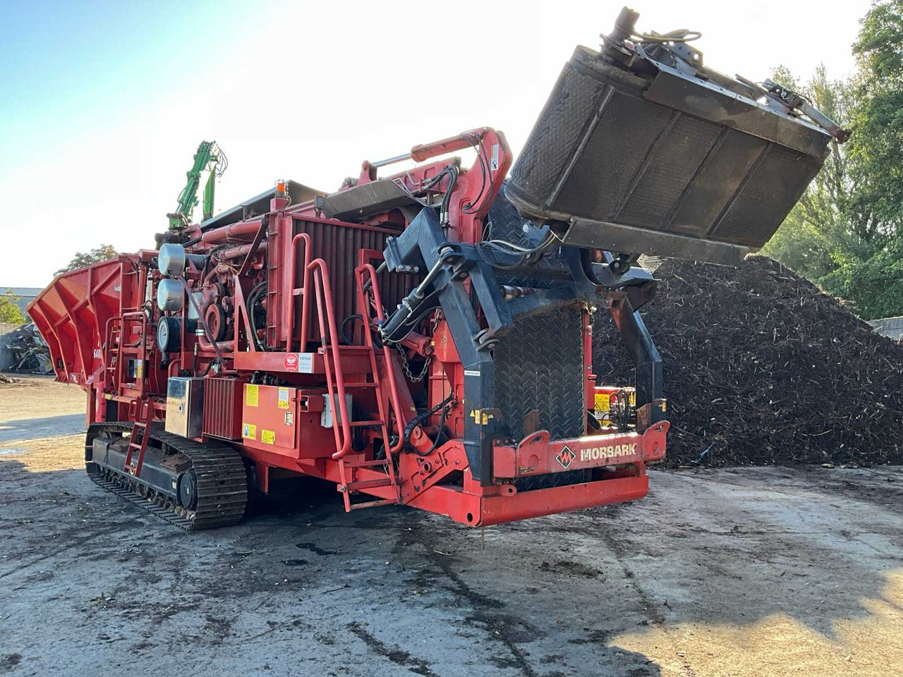 Morbark 6400XT Woodhog Track - Britadeira móvel: foto 2 Morbark 6400XT Woodhog Track - Britadeira móvel: foto 2