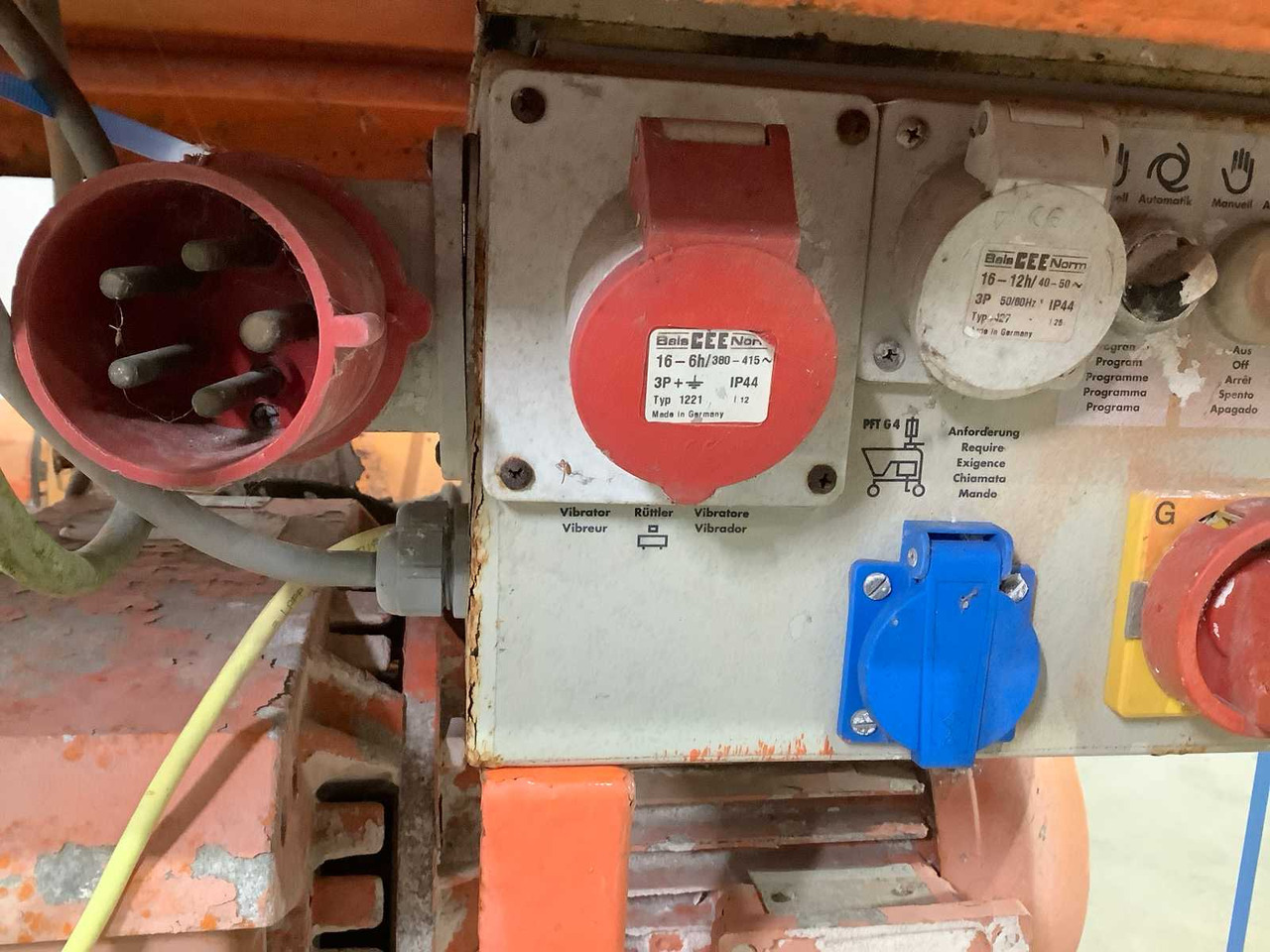 Equipamento de construção PFT E100: foto 11