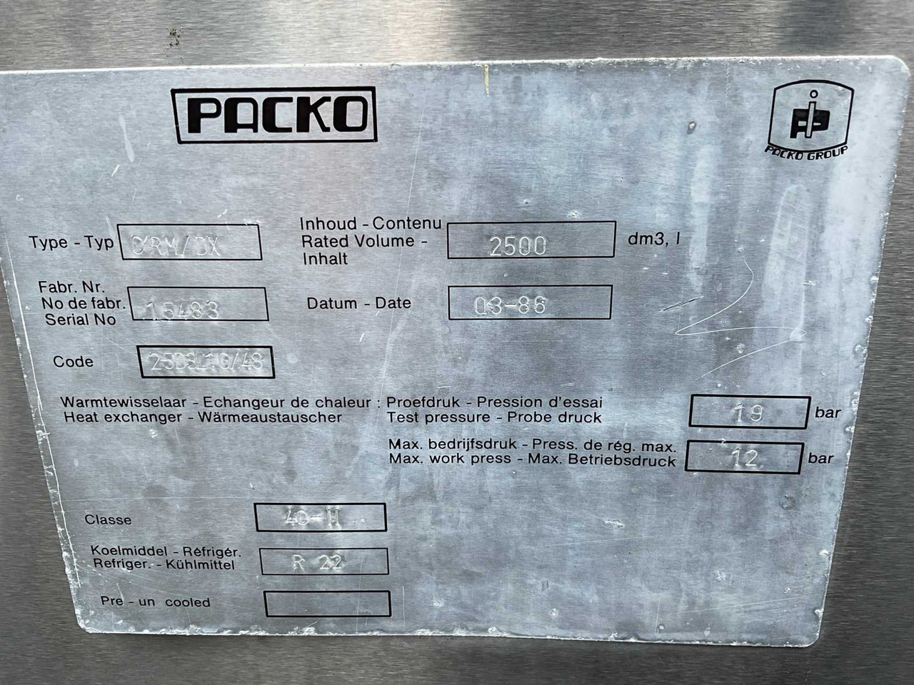 Equipamento para ordenha Packo CRM/DX: foto 11