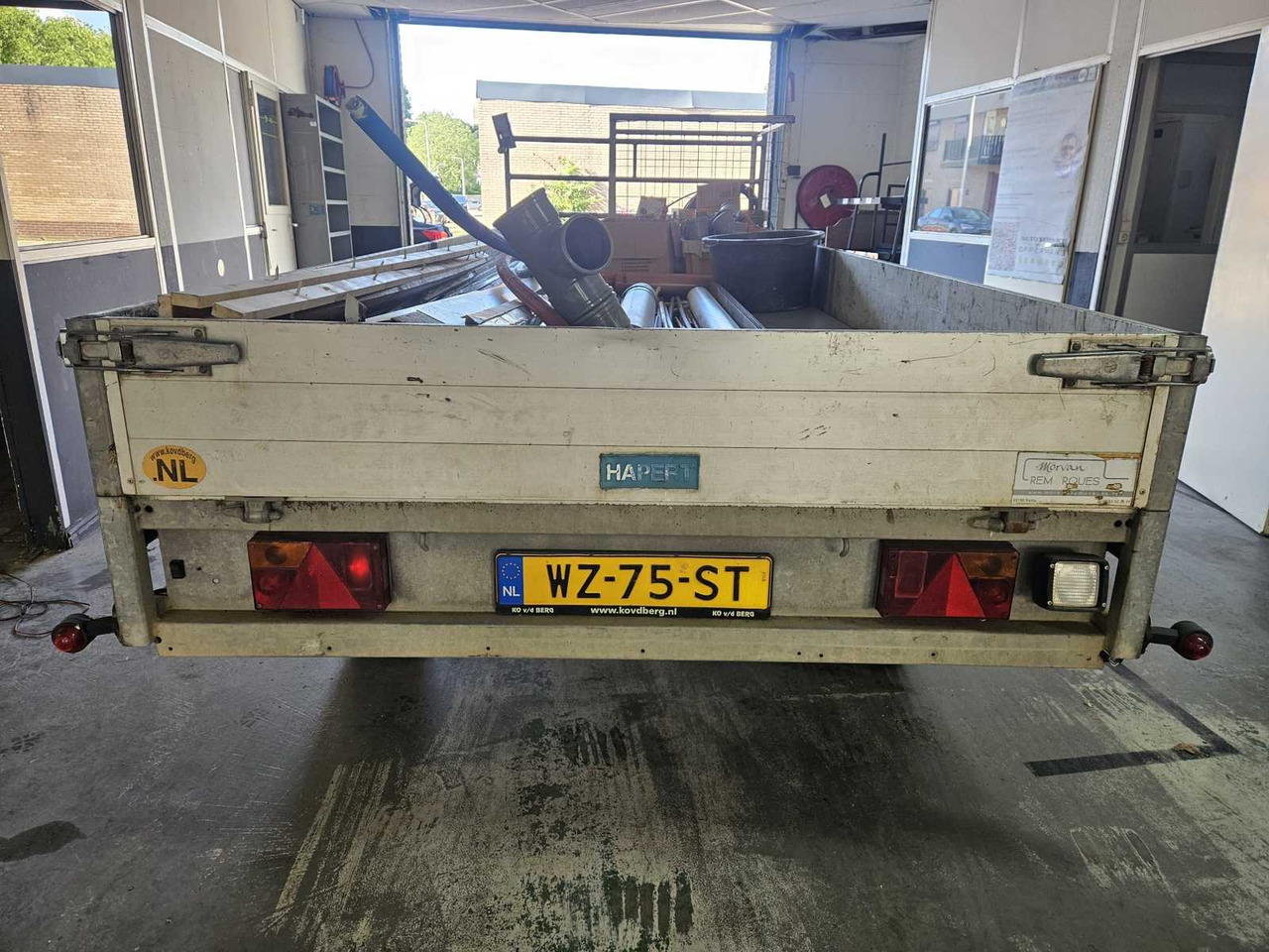 2001 HAPERT V2700 DRAWBAR TRAILER TRAILER - Reboque: foto 5 2001 HAPERT V2700 DRAWBAR TRAILER TRAILER - Reboque: foto 5