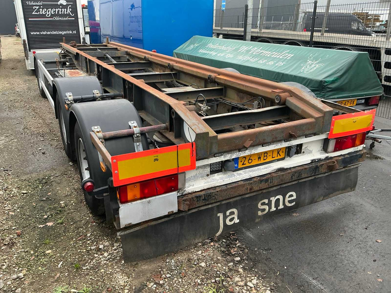 2008 GS AIC-2700N CONTAINER TRAILER - Reboque: foto 1 2008 GS AIC-2700N CONTAINER TRAILER - Reboque: foto 1