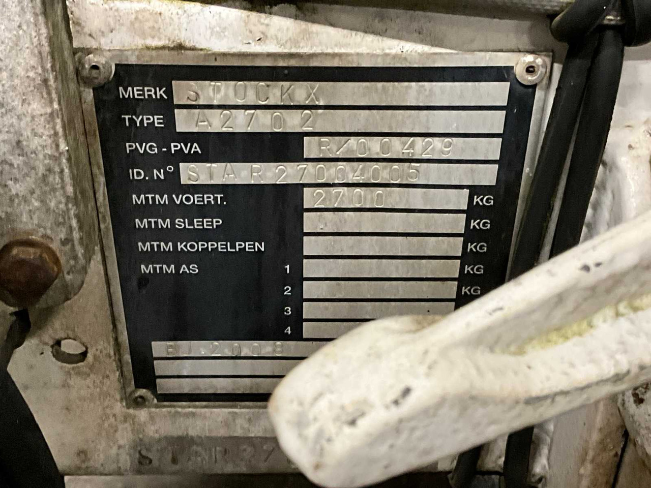 Reboque 2008 STOCKX A2702 COVERED TRAILER: foto 20