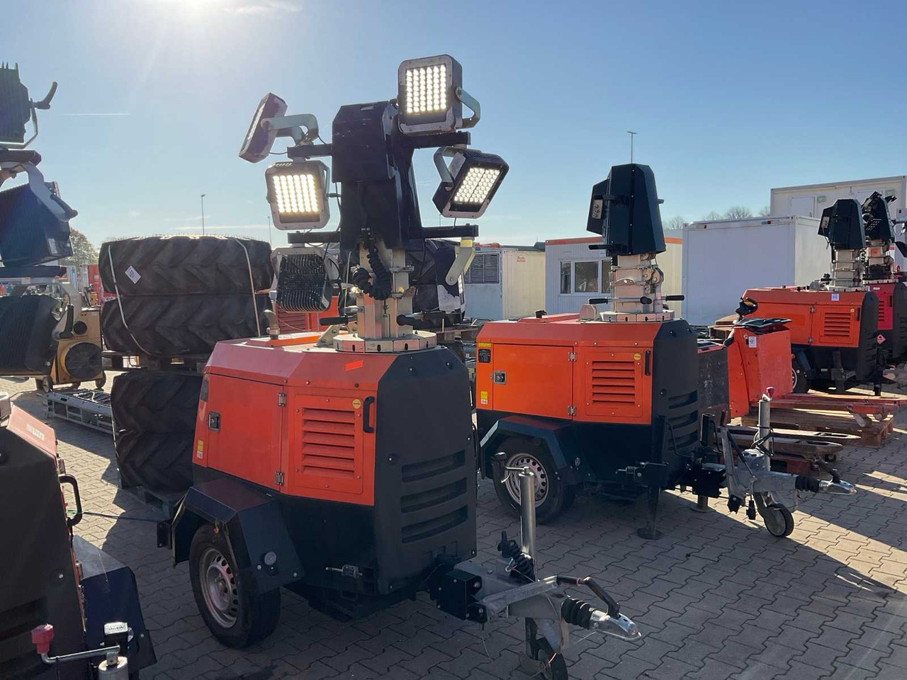 2019 TRIME X-ECO A0031 LED LIGHT MAST GENERATOR TRAILER - Reboque: foto 1 2019 TRIME X-ECO A0031 LED LIGHT MAST GENERATOR TRAILER - Reboque: foto 1