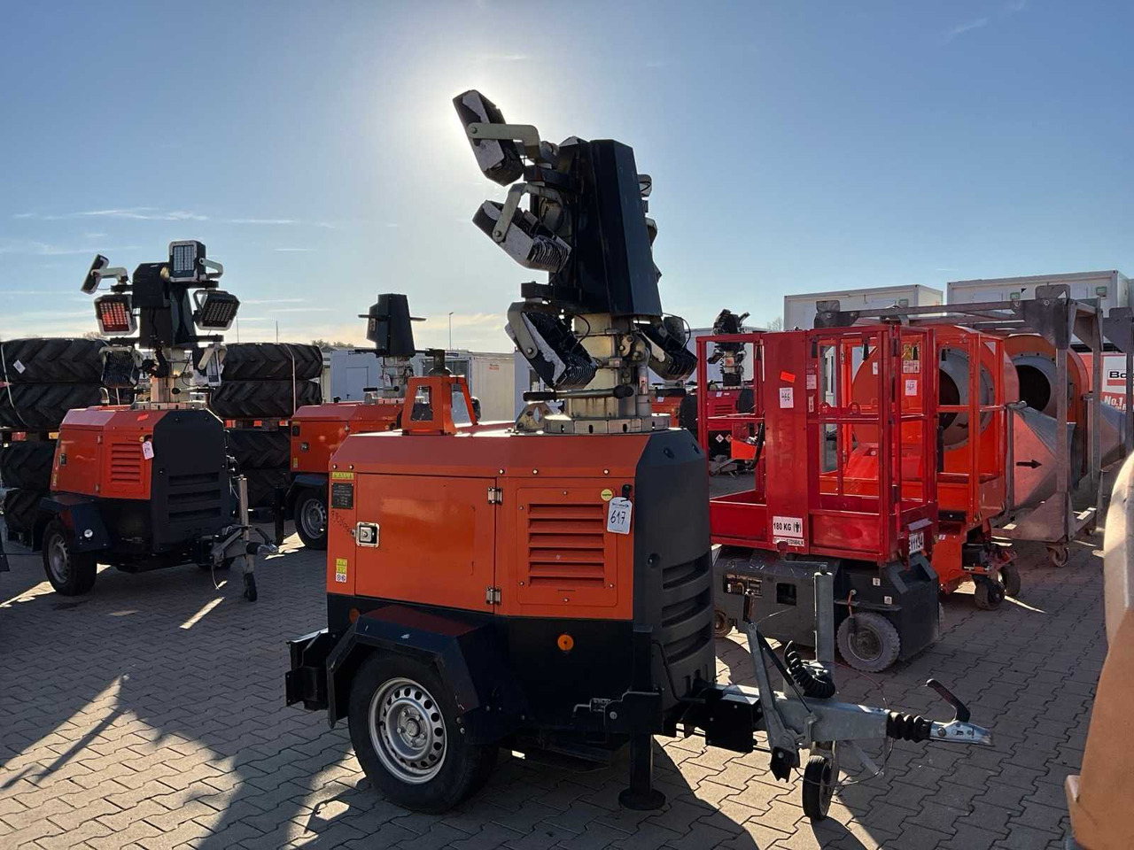 2019 TRIME X-ECOK2 LIGHT POLE GENERATOR TRAILER - Reboque: foto 1 2019 TRIME X-ECOK2 LIGHT POLE GENERATOR TRAILER - Reboque: foto 1