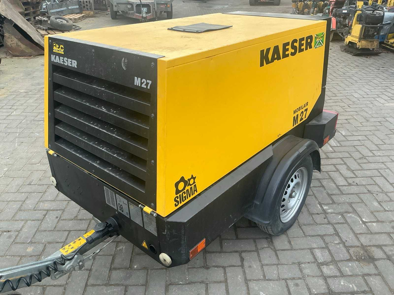 Reboque 2021 KAESER COMPRESSOR TRAILER MOBILAIR M27: foto 6
