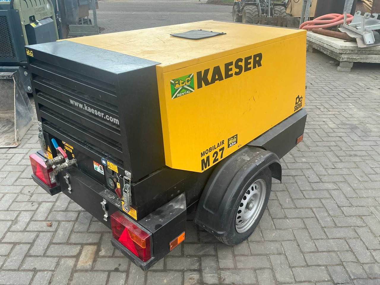 Reboque 2021 KAESER COMPRESSOR TRAILER MOBILAIR M27: foto 10