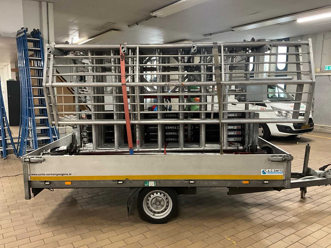 2022 EDUARD P3 SCAFFOLDING TRAILER, 09-WDS-7 - Reboque: foto 5 2022 EDUARD P3 SCAFFOLDING TRAILER, 09-WDS-7 - Reboque: foto 5