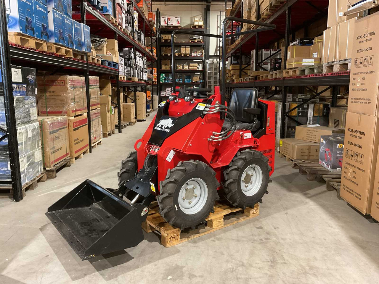 Rhino-Cross SSL480 - Pá carregadora de rodas: foto 1 Rhino-Cross SSL480 - Pá carregadora de rodas: foto 1