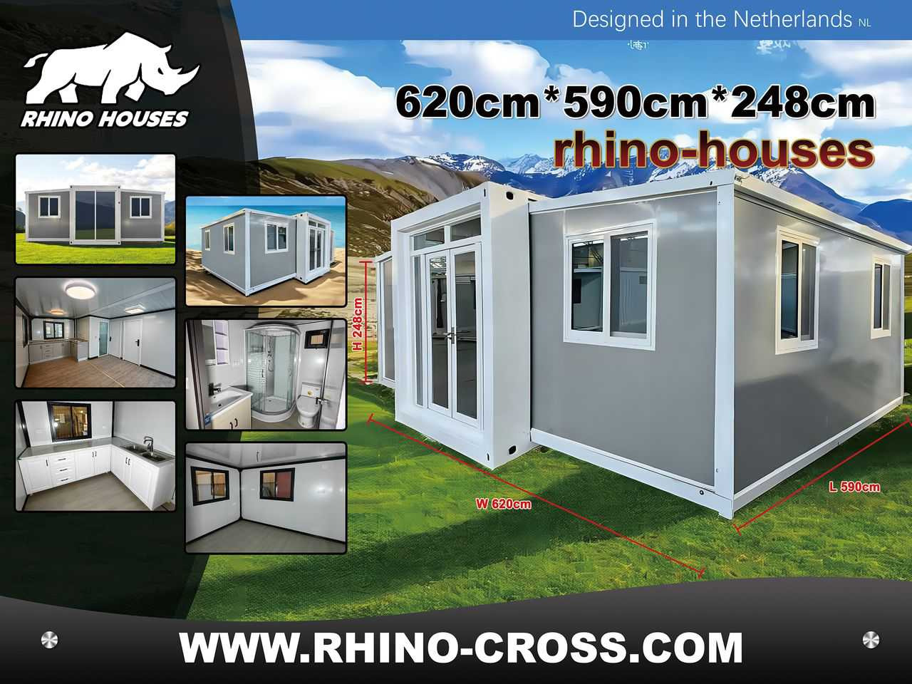Rhino Houses 36,5 m2 - Casa contentor: foto 2 Rhino Houses 36,5 m2 - Casa contentor: foto 2
