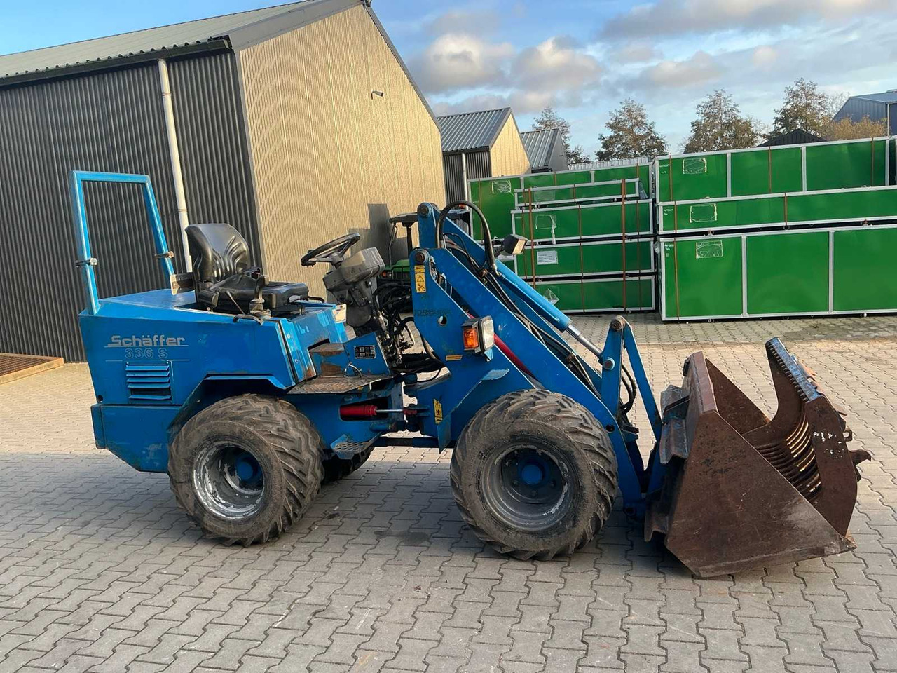 SCHÄFFER 336S WHEEL LOADER / ARTICULATED LOADER - Pá carregadora de rodas: foto 5 SCHÄFFER 336S WHEEL LOADER / ARTICULATED LOADER - Pá carregadora de rodas: foto 5