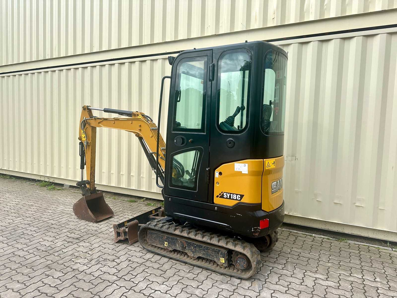 Mini escavadeira Sany SY18C: foto 6