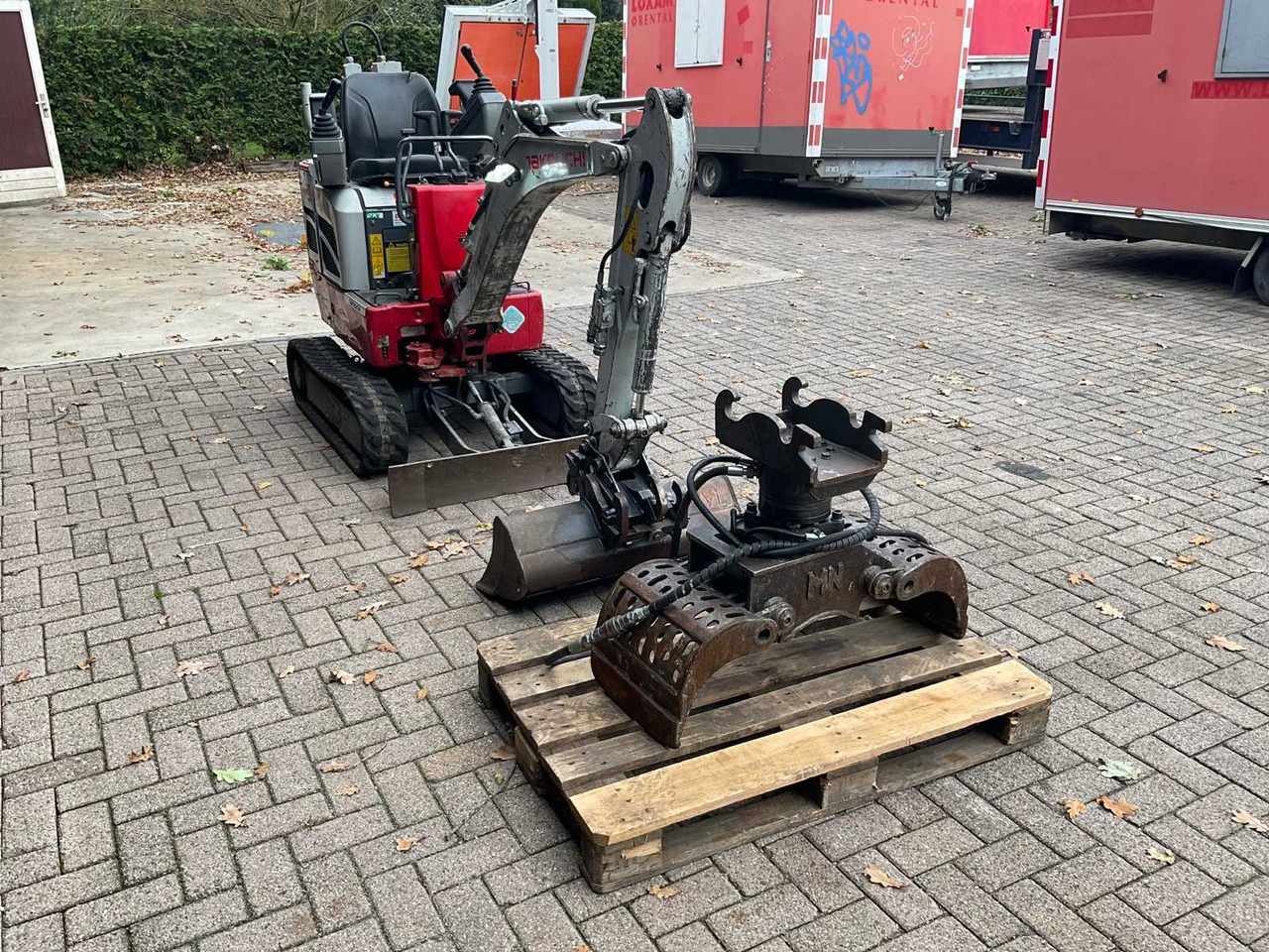 Takeuchi TB210 R - Mini escavadeira: foto 4 Takeuchi TB210 R - Mini escavadeira: foto 4