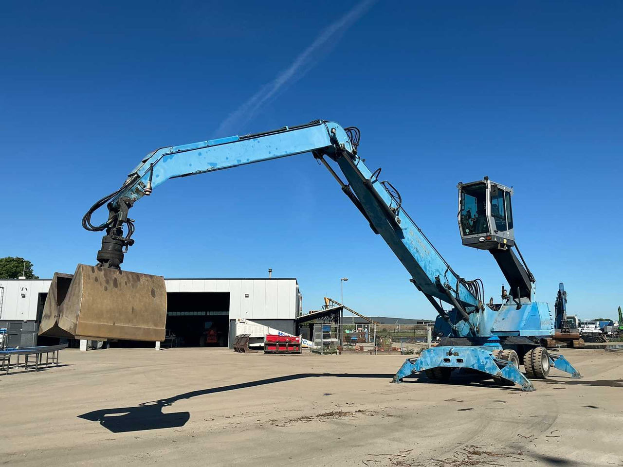 Terex-Fuchs MHL 340 - Escavadeira de rodas: foto 2 Terex-Fuchs MHL 340 - Escavadeira de rodas: foto 2