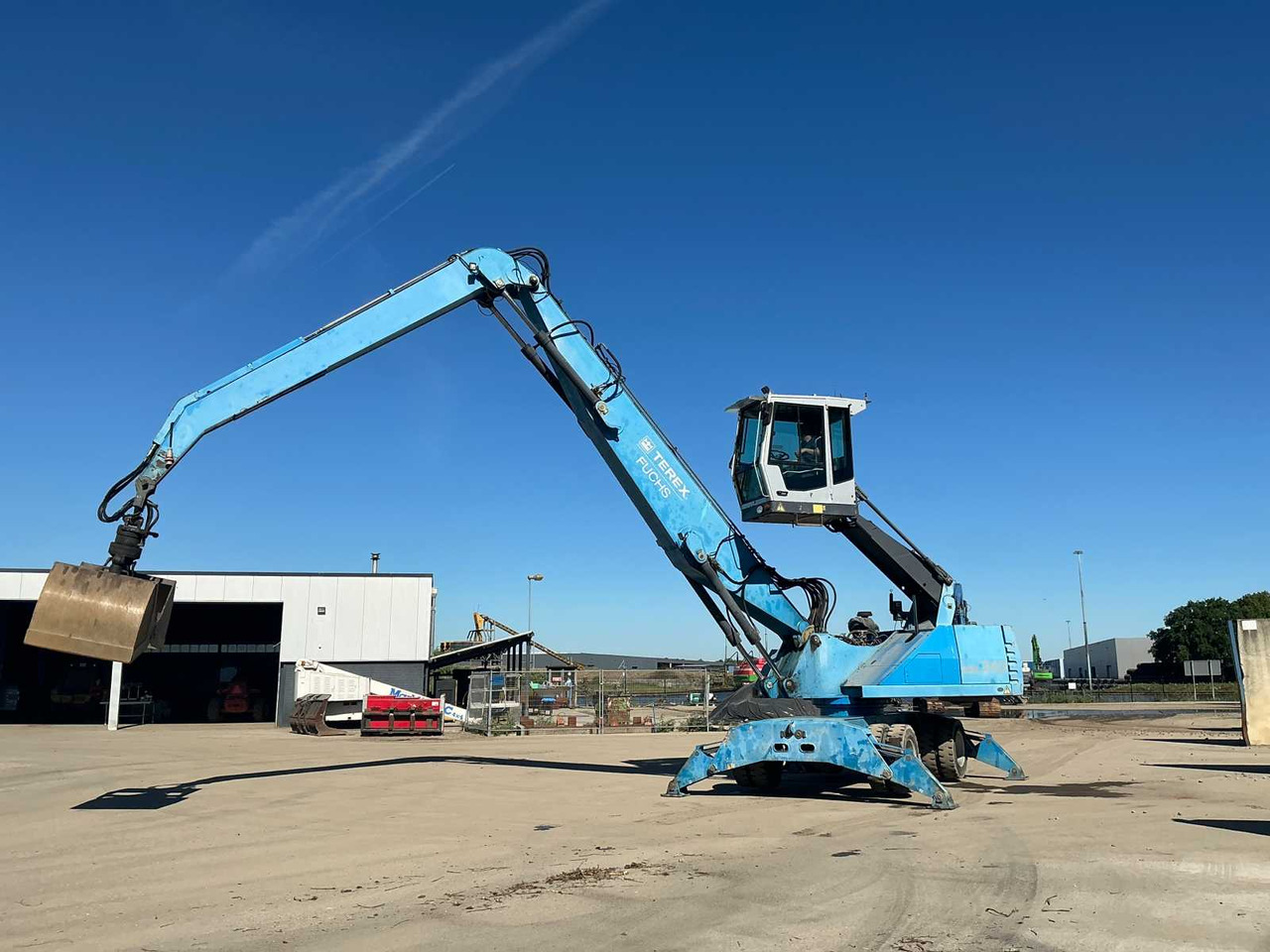 Terex-Fuchs MHL 340 - Escavadeira de rodas: foto 4 Terex-Fuchs MHL 340 - Escavadeira de rodas: foto 4