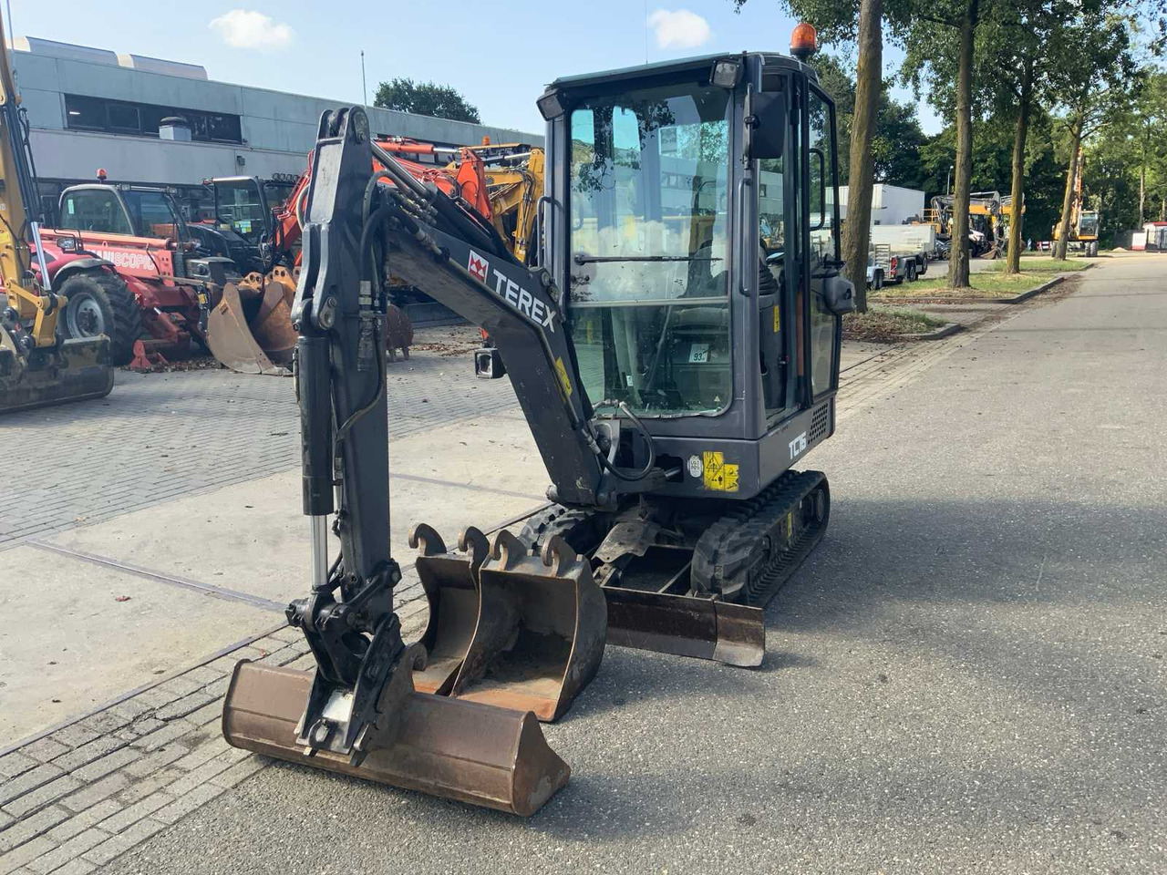 Escavadora de rastos Terex TC16: foto 7