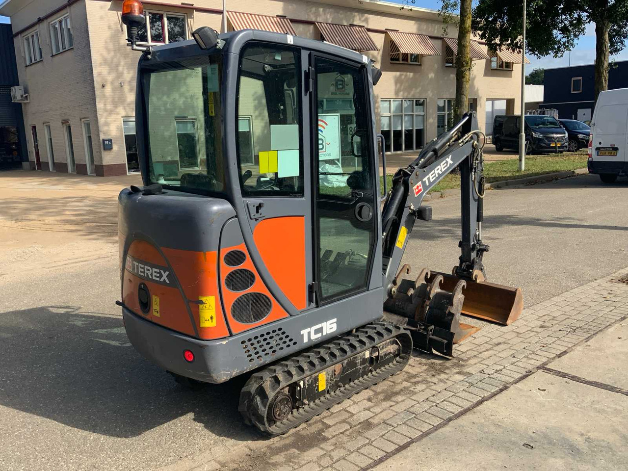 Escavadora de rastos Terex TC16: foto 6