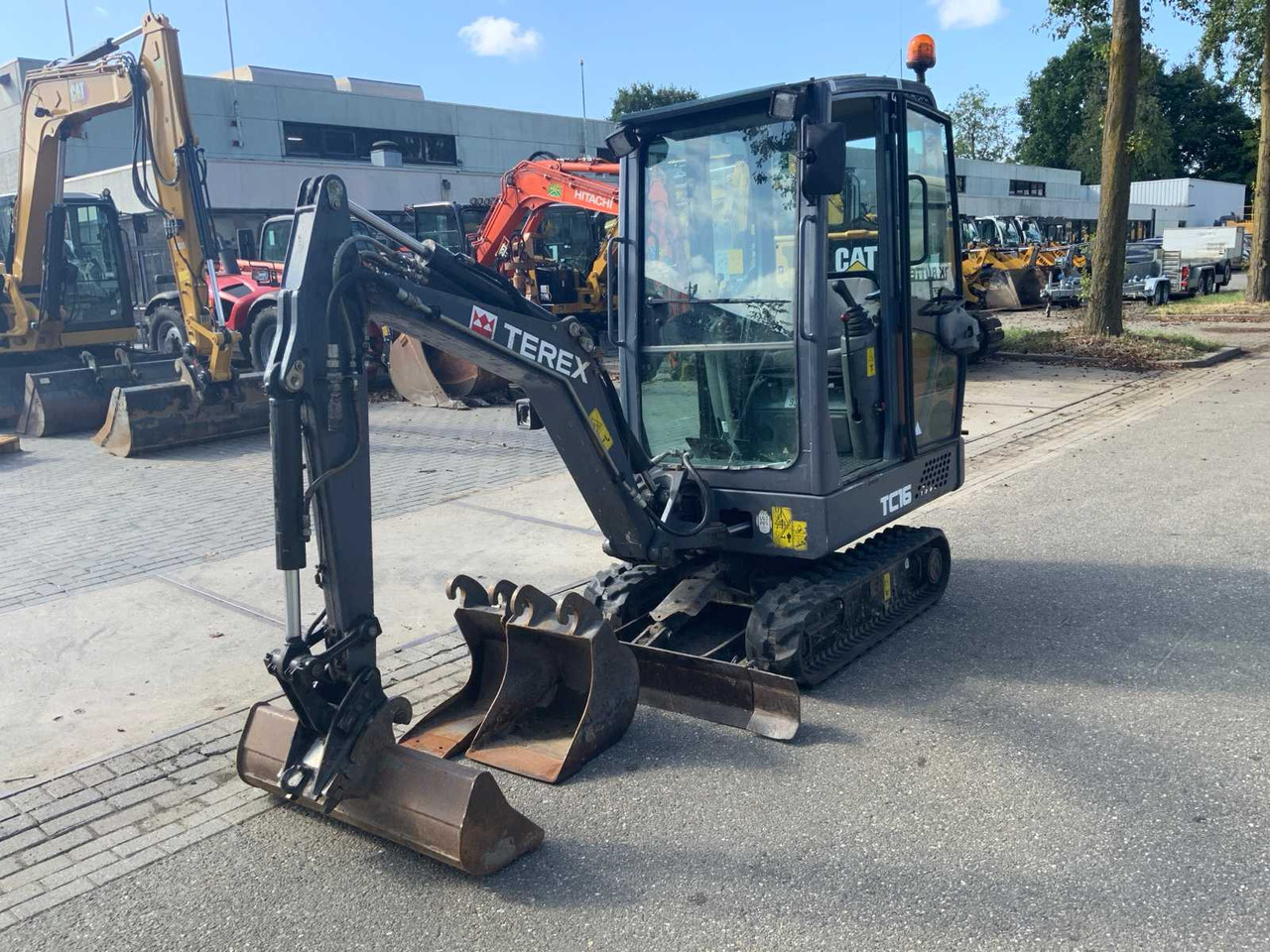 Escavadora de rastos Terex TC16: foto 21