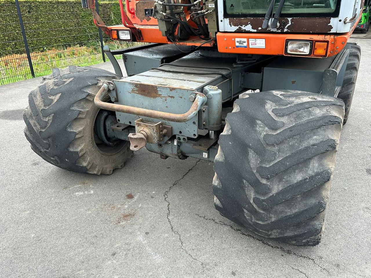 Escavadeira de rodas Terex TW150: foto 12