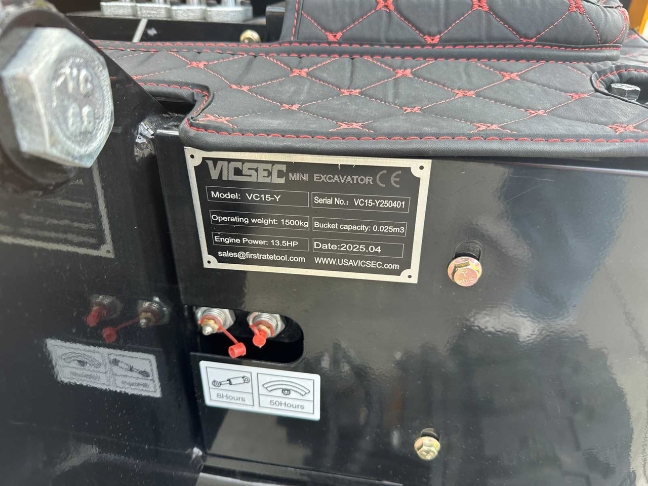 Escavadora de rastos VICSEC VS15C: foto 31