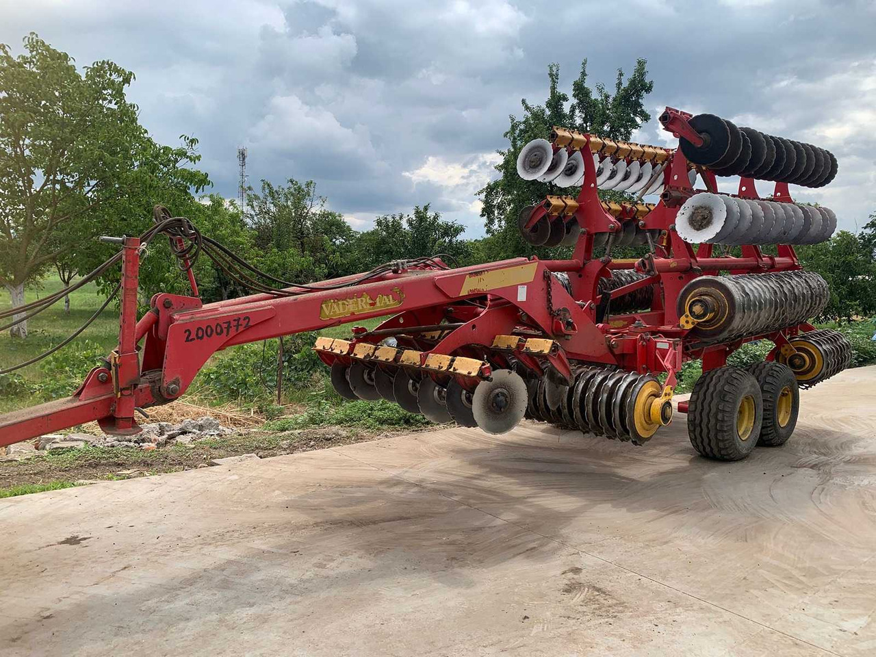 Vaderstad Carrier CR 820 - Reboque florestal: foto 4 Vaderstad Carrier CR 820 - Reboque florestal: foto 4