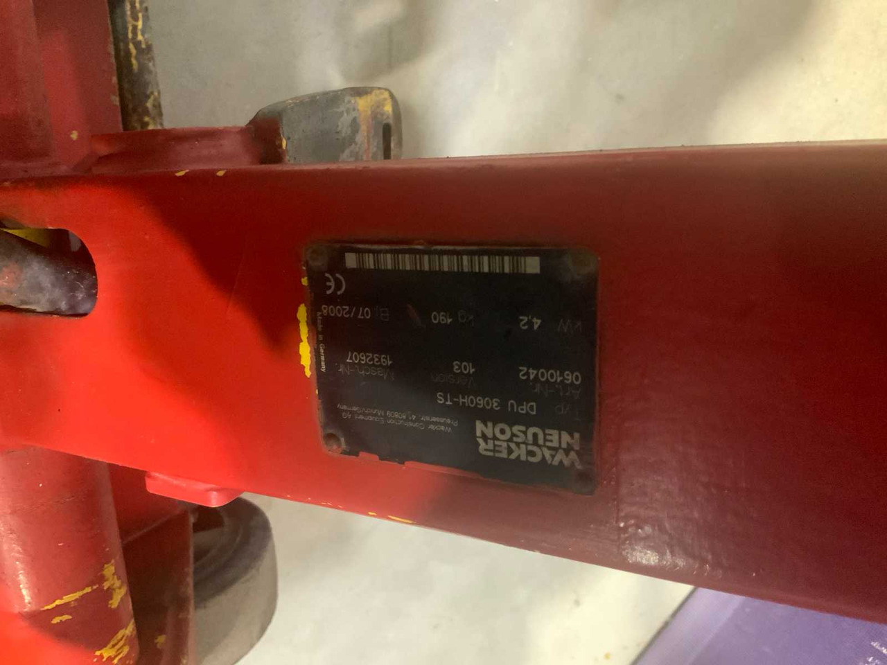 Wacker DPU 3060 - Placas vibratórias: foto 4 Wacker DPU 3060 - Placas vibratórias: foto 4