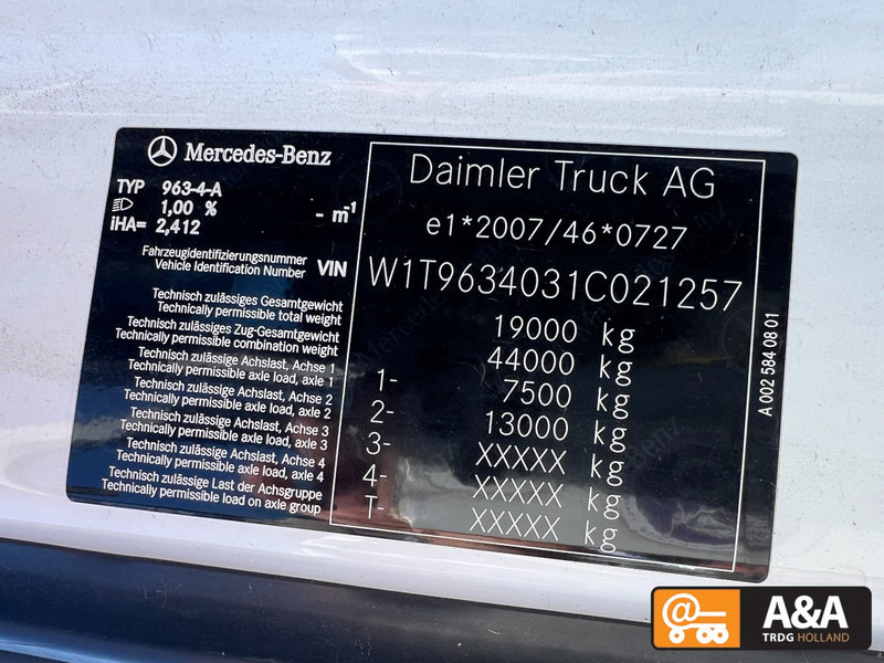Mercedes-Benz ACTROS 1845 LS MP5 MIRRORCAM FRIGO - NEW CONDITION - 2020 - Tractor: foto 3 Mercedes-Benz ACTROS 1845 LS MP5 MIRRORCAM FRIGO - NEW CONDITION - 2020 - Tractor: foto 3