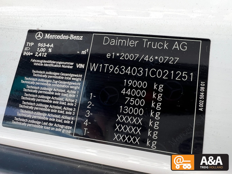 Mercedes-Benz ACTROS 1845 LS MP5 MIRRORCAM FRIGO - NEW CONDITION - 2020 - Tractor: foto 3 Mercedes-Benz ACTROS 1845 LS MP5 MIRRORCAM FRIGO - NEW CONDITION - 2020 - Tractor: foto 3