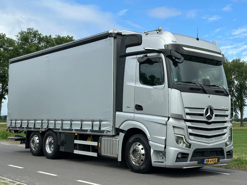 Mercedes-Benz Actros ACTROS 2545LL EURO6. 2021. Schuifzeil Bakwagen met Laadklep. - Camião de lona: foto 5 Mercedes-Benz Actros ACTROS 2545LL EURO6. 2021. Schuifzeil Bakwagen met Laadklep. - Camião de lona: foto 5