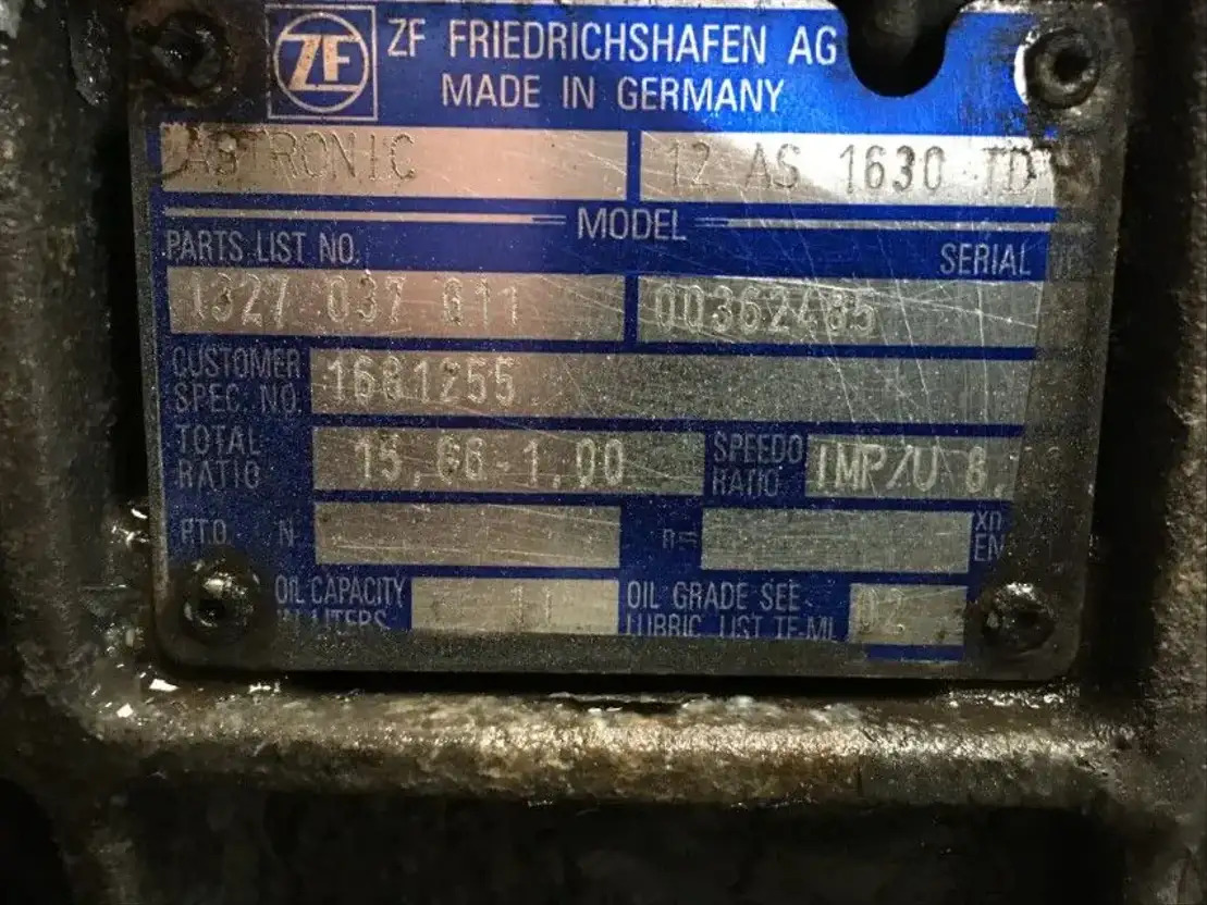 DAF Versnellingsbak 12AS1630 TD - Caixas de velocidade e peças para Camião: foto 3 DAF Versnellingsbak 12AS1630 TD - Caixas de velocidade e peças para Camião: foto 3