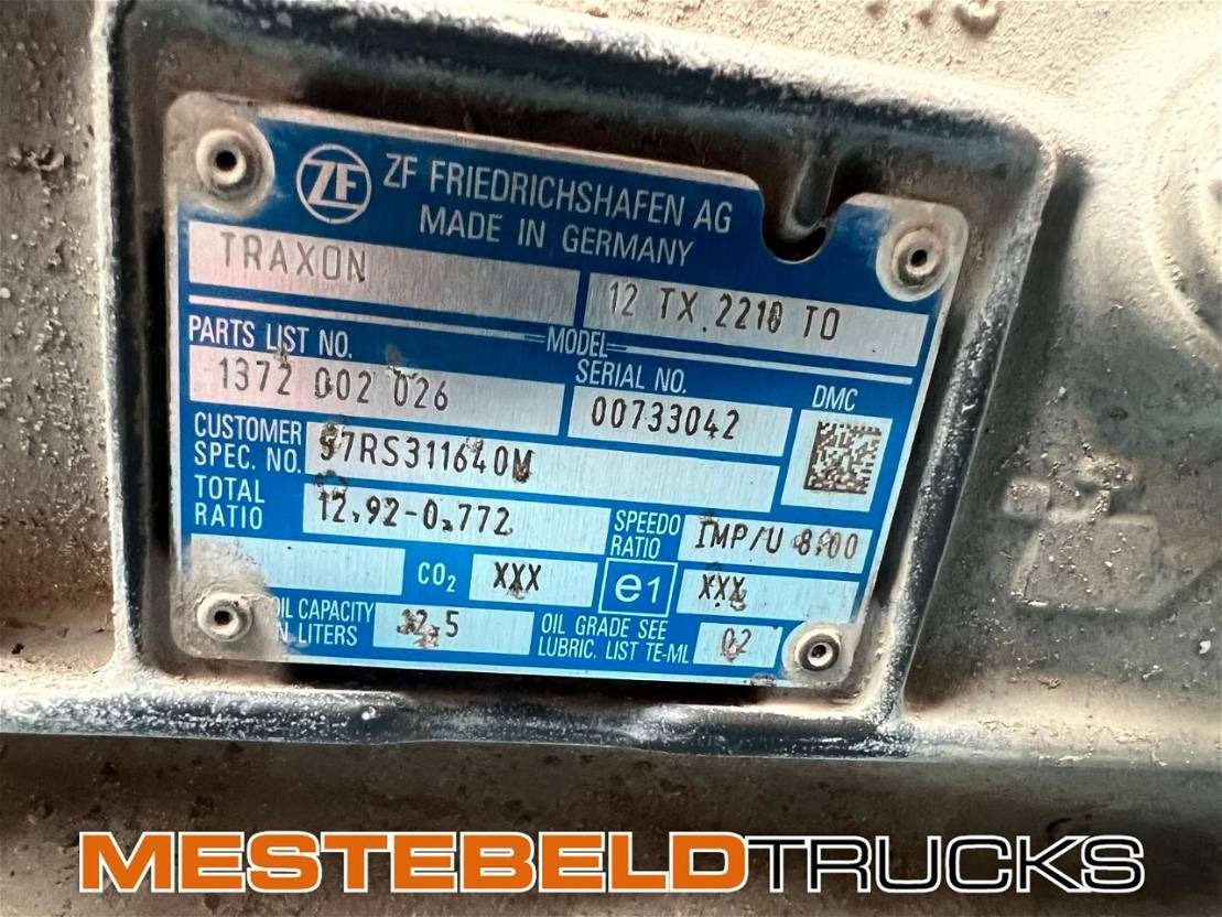 Iveco Versnellingsbak 12 TX2210 TO BMC - Caixa de velocidade para Camião: foto 3 Iveco Versnellingsbak 12 TX2210 TO BMC - Caixa de velocidade para Camião: foto 3