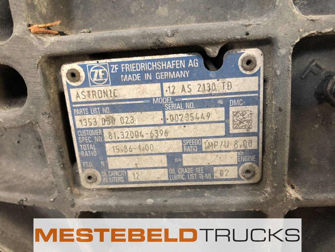 MAN Versnellingsbak 12 AS 2130 TD - Caixas de velocidade e peças para Camião: foto 5 MAN Versnellingsbak 12 AS 2130 TD - Caixas de velocidade e peças para Camião: foto 5