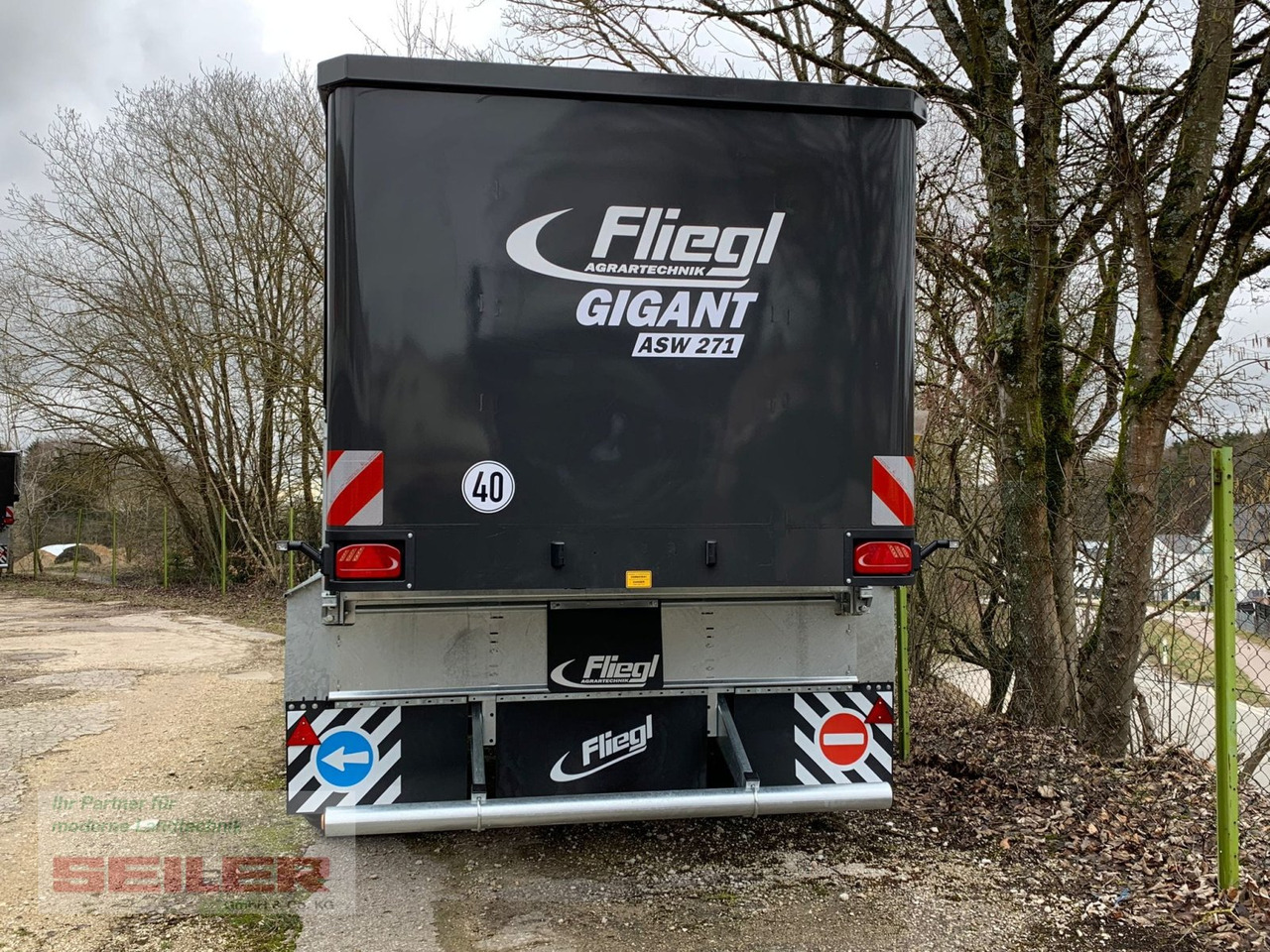 Fliegl ASW 271 C FOX Lenkachse 22,5" 35m³ - Autocarregadora: foto 3 Fliegl ASW 271 C FOX Lenkachse 22,5" 35m³ - Autocarregadora: foto 3